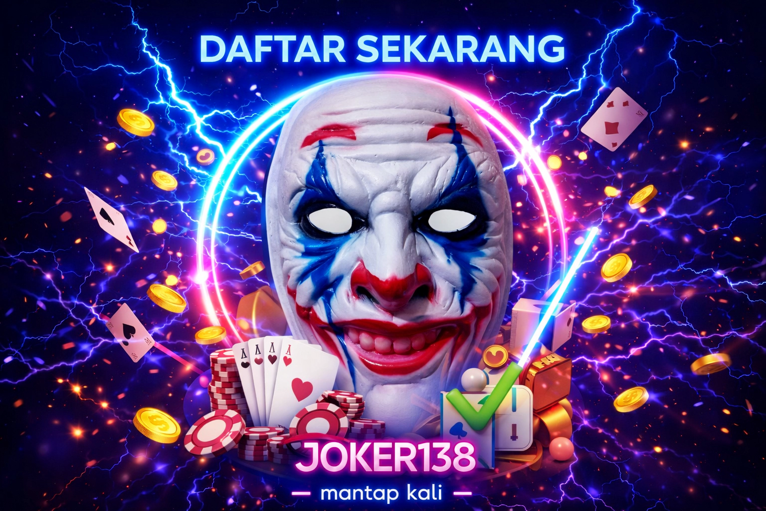 Joker138 | Jual Topeng Karnaval Topeng Halloween Joker 138